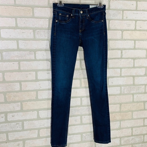 Rag & Bone Skinny Jeans in Bedford Wash Size 26 - Picture 5 of 11
